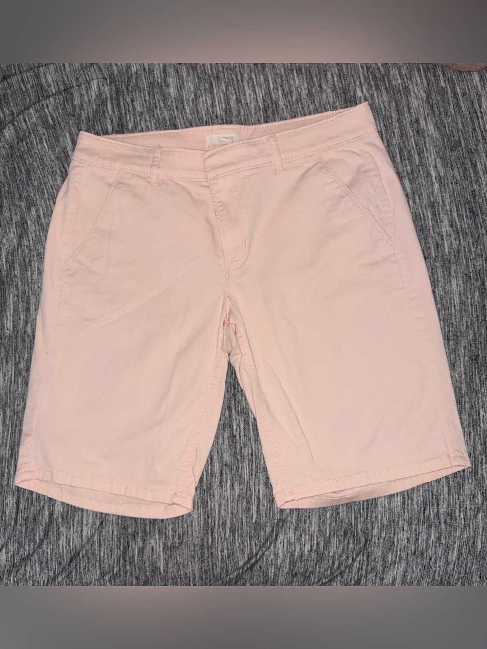 LOFT Light Pink Bermuda Shorts